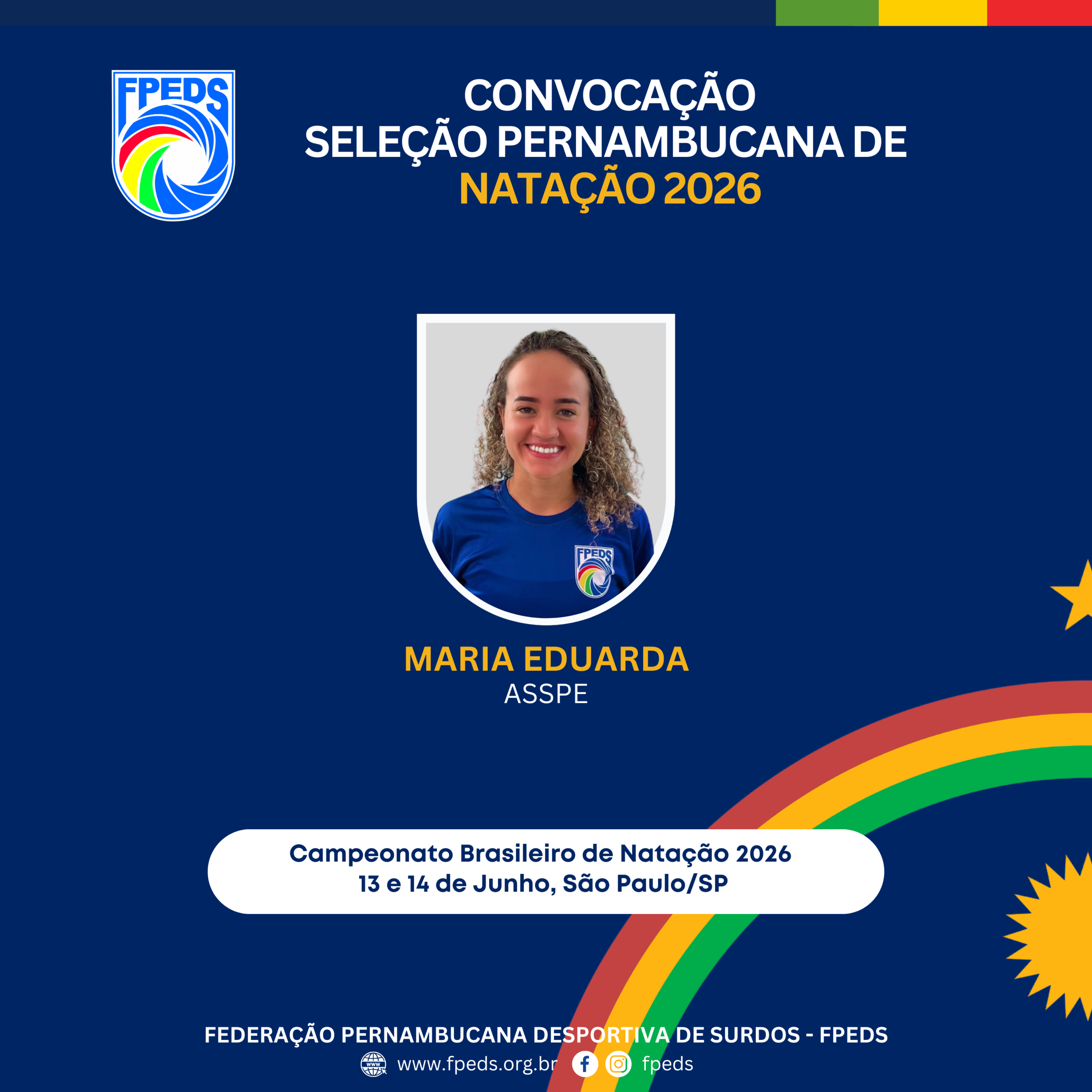 Cartaz - Natação 2026