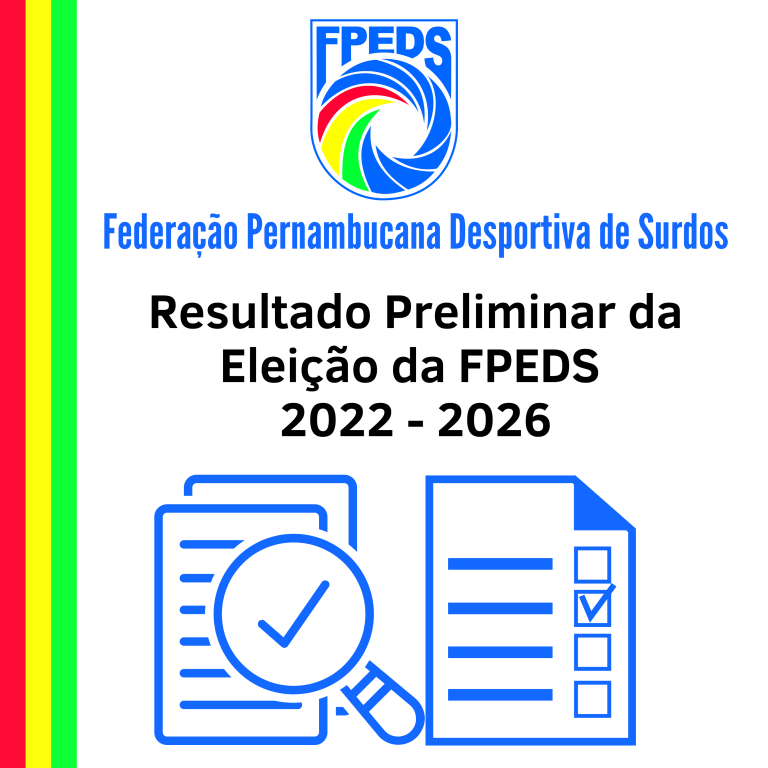 Novo prazo de inscrição de Eleição da FPEDS 2022 - 2026 (2)